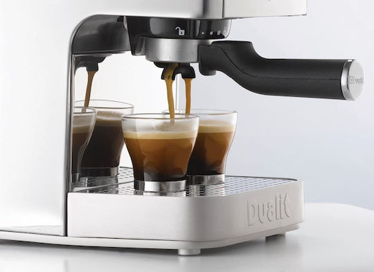 Dualit Μηχανή Espresso 1250W Ασημί DUA-84440