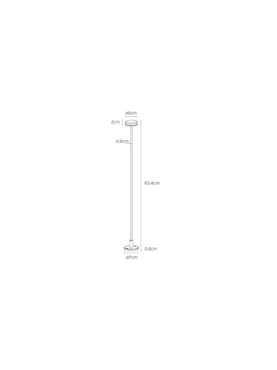 VK Lighting Φωτιστικό Δαπέδου LED 1W