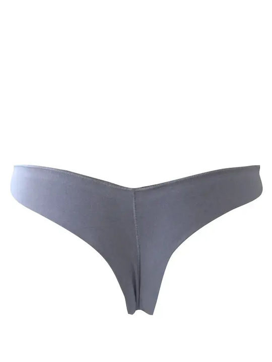 Women's Brazil 3Pack Silver Briefs