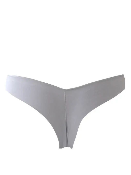 Women's Brazil 3Pack Silver Briefs
