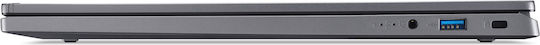 Acer Aspire 17 A17-51M -59K6 17.3" IPS Full HD (Core 7-150U/16GB/512GB SSD/Linux) Стоманено Сиво (BG Клавиатура)