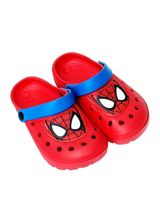Spiderman Παιδικά Παπουτσάκια Θαλάσσης Κόκκινα