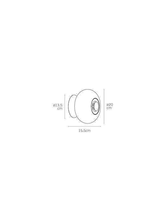 VK Lighting Wall Lamp LED White VK Lighting Wall Lamp LED White
