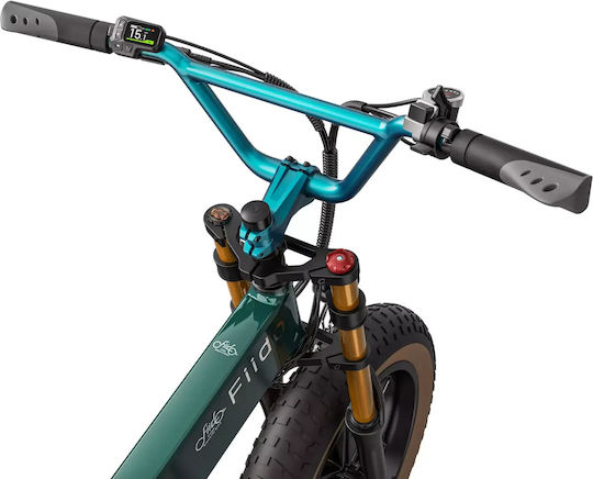 Fiido 20 Zoll Grünes Klappbares Elektrofahrrad Stadt