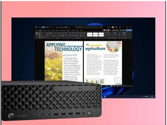 HP EliteDesk 8 SFF Desktop PC (Ultra 5-235/16GB DDR4/512GB SSD/W11 Pro)