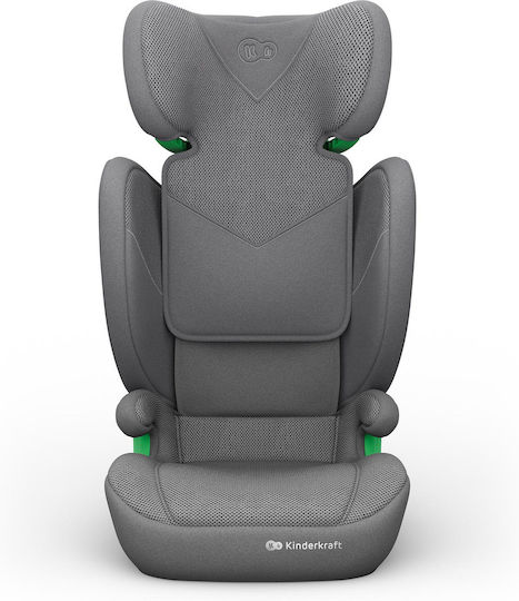 Kinderkraft Junior Fix 2 Plus Car Seat i-Size with Isofix Plus Grey 15-36 kg
