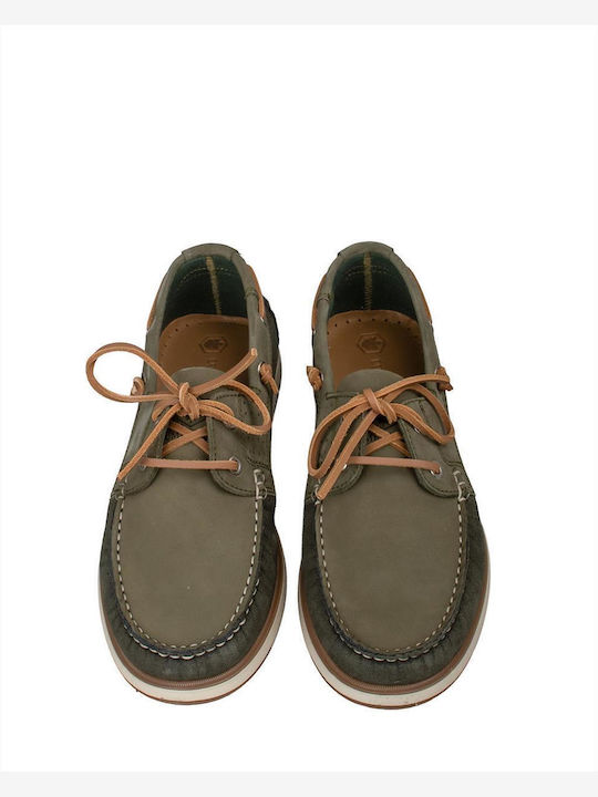 Ανδρικά Loafers σε Πράσινο Χρώμα