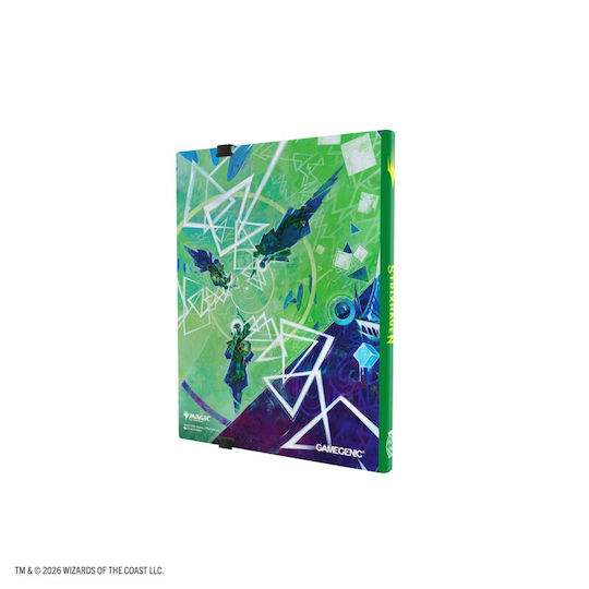Gamegenic Casual Magic the Gathering Binder Standard Size Μαύρο