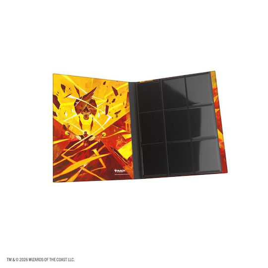 Gamegenic Casual Magic the Gathering Binder Standard Size Μαύρο