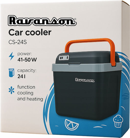 Ravanson Tragbares Kühlschrank 24lt 12V