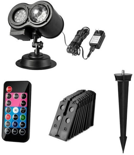 Christmas Spotlights LED IP44 Outdoor Projector with Remote Control