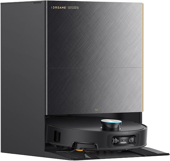 Dreame X60 Ultra Прахосмукачка Робот с Картографиране с Лазер и Всмукателна Мощност 35000Pa Черна
