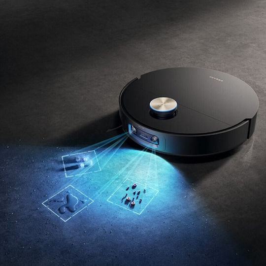 Dreame X60 Ultra Прахосмукачка Робот с Картографиране с Лазер и Всмукателна Мощност 35000Pa Черна