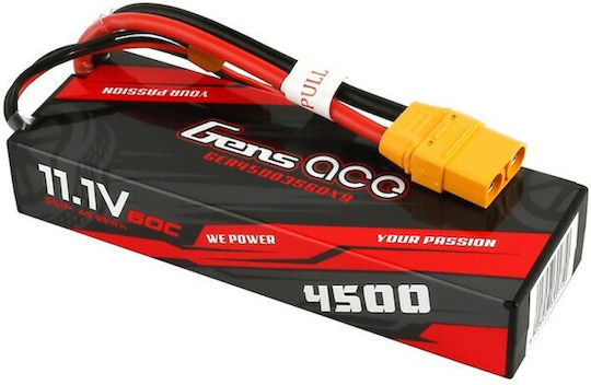 Gens Ace Baterie Li-Po 3s1p 11.1V 4500mAh 60C 3S XT90 pentru Vehicul RC