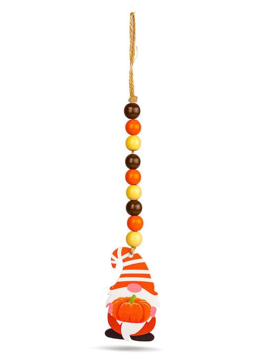 Weihnachtskranz Dekoratives Hölzernes Länge 31cm Orange