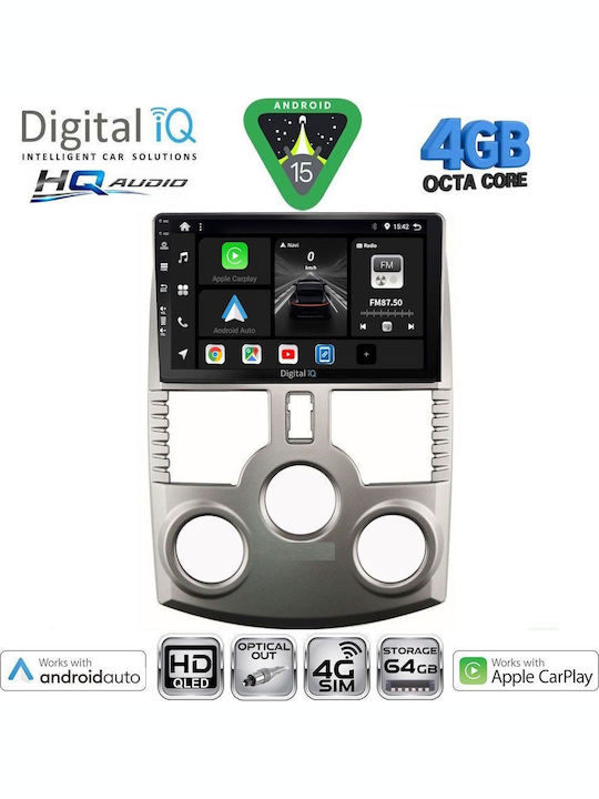 Digital IQ Car Audio System for Daihatsu Sirion 2006-2012 Bluetooth USB WiFi GPS Apple CarPlay Android Auto with 10" Touch Screen