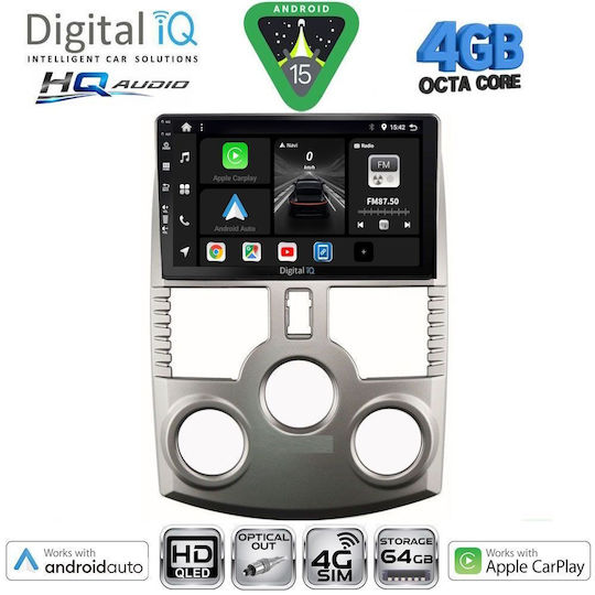 Digital IQ Car Audio System for Daihatsu Sirion 2006-2012 Bluetooth USB WiFi GPS Apple CarPlay Android Auto with 10" Touch Screen