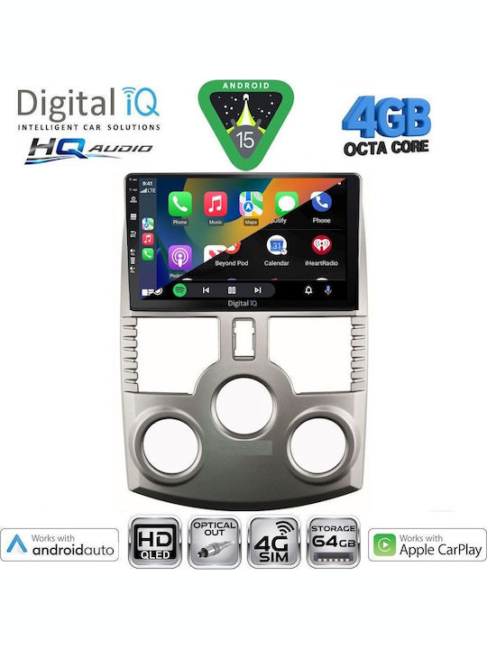Digital IQ Car Audio System for Daihatsu Terios 2006-2017 (Bluetooth/USB/WiFi/GPS/Apple CarPlay/Android Auto) with 9" Touch Screen
