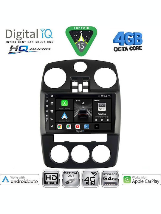 Digital IQ Car Audio System Chrysler 300C 2005-2010 Bluetooth USB WiFi GPS Apple CarPlay Android Auto with 9" Touch Screen