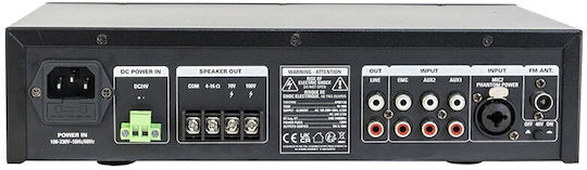 BST Amplificator PA Integrat 120W/100V și Conexiuni USB/FM/Bluetooth APM1120