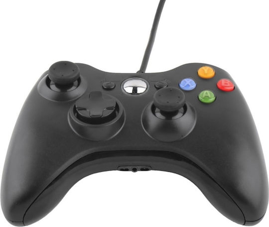 DSTRV2MBM Gamepad Cu Fir pentru Android / PC / PS3 / Xbox 360 Negru
