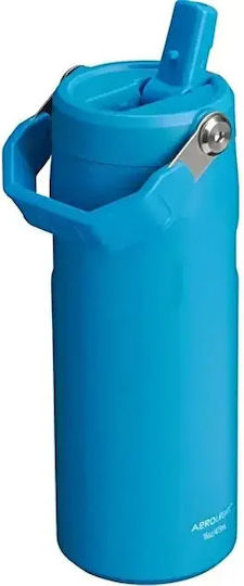 Stanley Aerolight Iceflow Μπουκάλι Θερμός BPA Free 470ml Flip Straw με Καλαμάκι