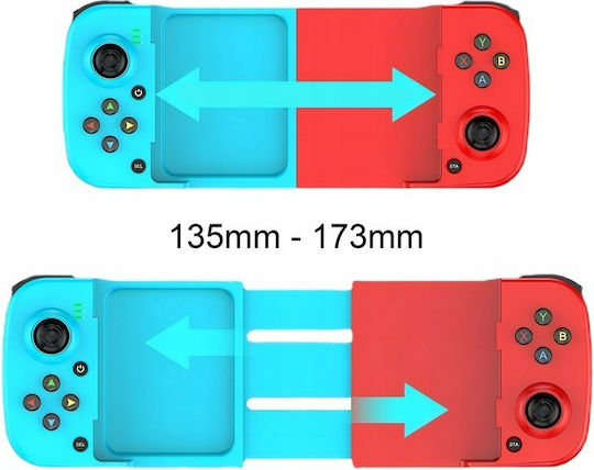 ZD1Q113QWSB Wireless Gamepad for Android / PC / PS3 / iOS Multicolour