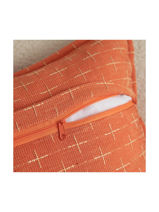 Mandioo Mandioo Zierkissen Orange 55x55cm