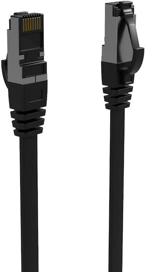 InLine U/FTP (STP) Кат.8.1 Мрежов Кабел Ethernet 0.5м Черен