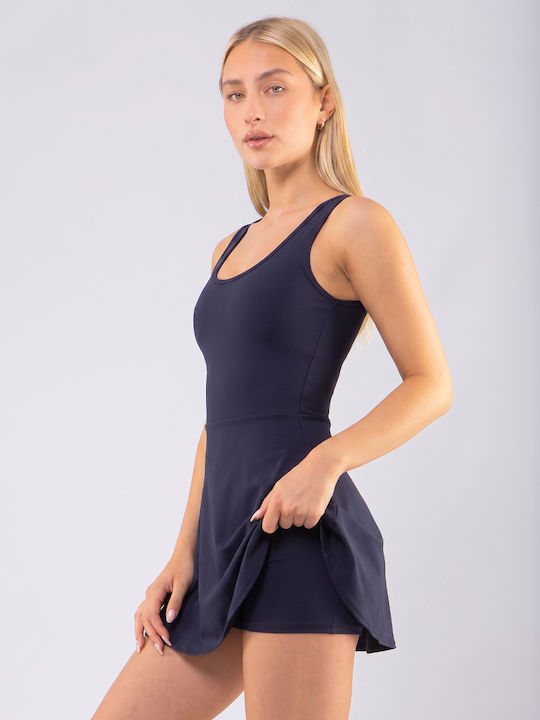 Καλοκαιρινό Mini Φόρεμα Navy