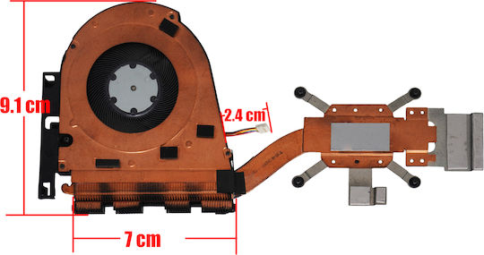 Laptop Fan CPU Cooling Fan Heatsink Lenovo Thinkpad T14s Gen5 21LS 21LT 5H41B77430 5H41B77429 5H41B77431 5pin Code 81724