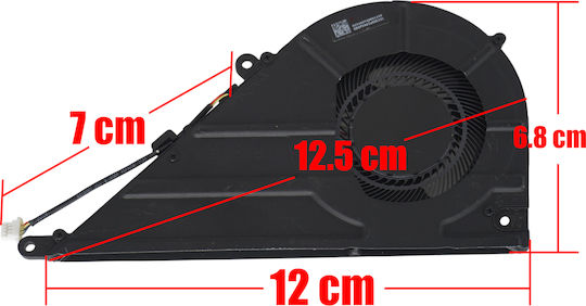 Laptop Fan Cpu Cooling Fan Hp Omnibook X 14-fe Elitebook Ultra 14 G1q G1q8 N99792-001 N99729-001 Eg50040s1-cz20-s9a Dfs5l22h15b85l 4pin Code 81731