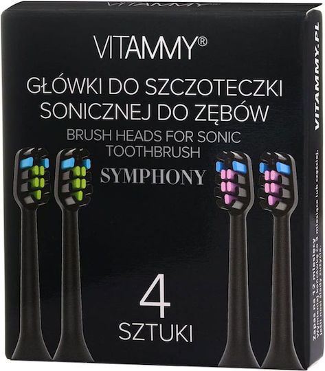 Vitammy Ersatzköpfe Für Elektrische Zahnbürste 4 Stück