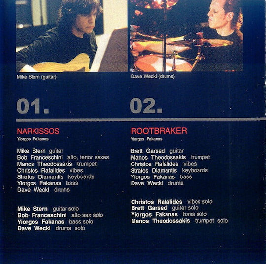 Yiorgos Fakanas* CD Μουσικής