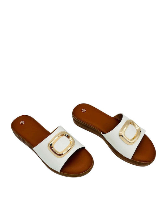 Damen Flatforms Weiße