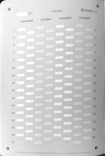 Smart Ruled Notebook A4 40 Paper Sheets