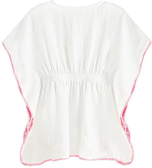 Kinder Strandponcho Weiß Ccg3212873