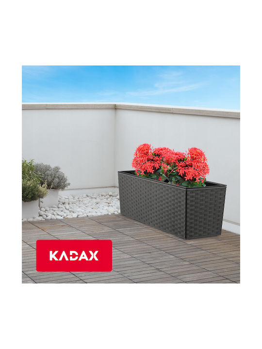 Kadax Kadax Ζαρντινιέρα Schwarz 56x56cm