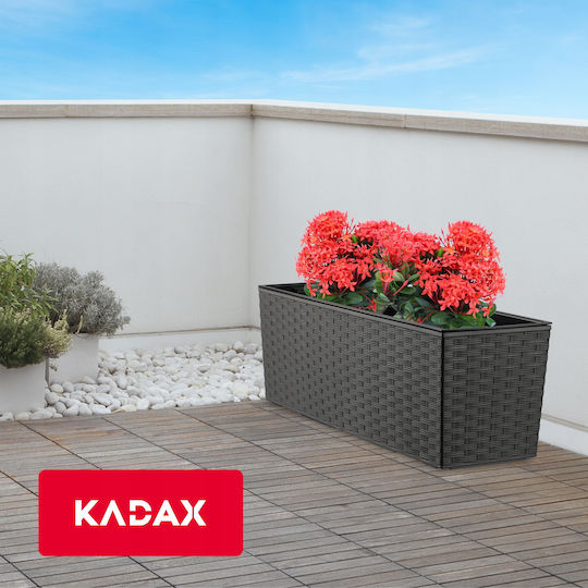 Kadax Ζαρντινιέρα Black 56x56εκ.
