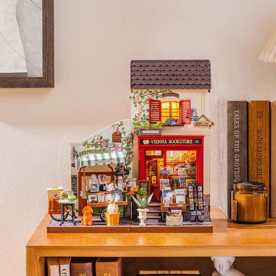 Robotime Construction Toy Wooden Diy Miniature House