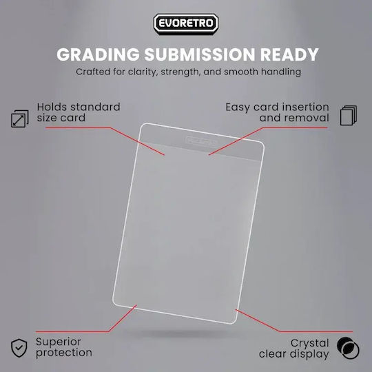 Evoretro Card Sleeves Standard Size