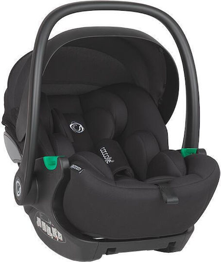Coccolle Rilax Καθισματάκι Αυτοκινήτου i-Size με Isofix Μαύρο 0-13 kg