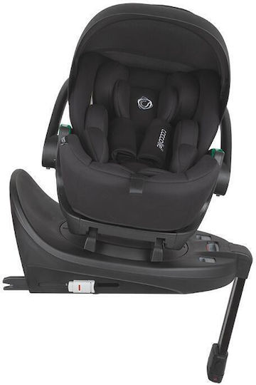 Coccolle Rilax Καθισματάκι Αυτοκινήτου i-Size με Isofix Μαύρο 0-13 kg