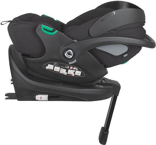 Coccolle Rilax Καθισματάκι Αυτοκινήτου i-Size με Isofix Μαύρο 0-13 kg