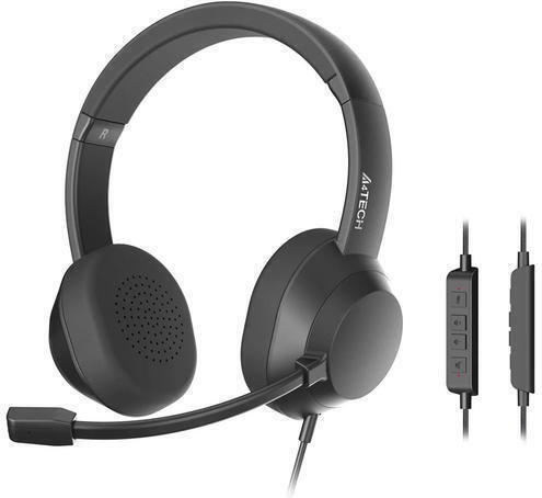 A4Tech FH150U On Ear Căști Multimedia cu Microfon și Conectare USB-A