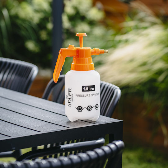Adler Pressure Sprayer with 1lt Capacity 2bar in White Colour