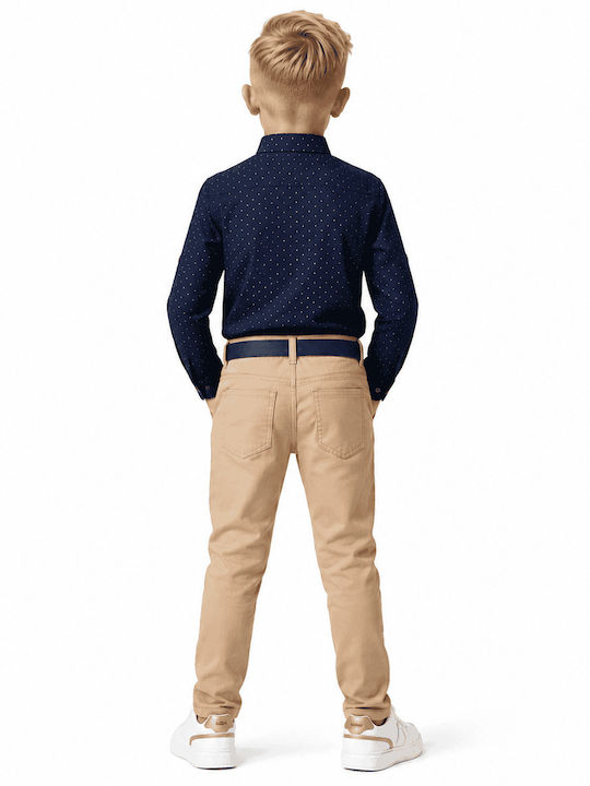 Summer Set 4 Pieces Beige/Dark Blue