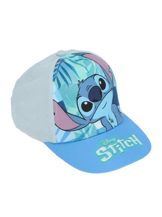 Disney Kinderhut Stoff Stitch Blau