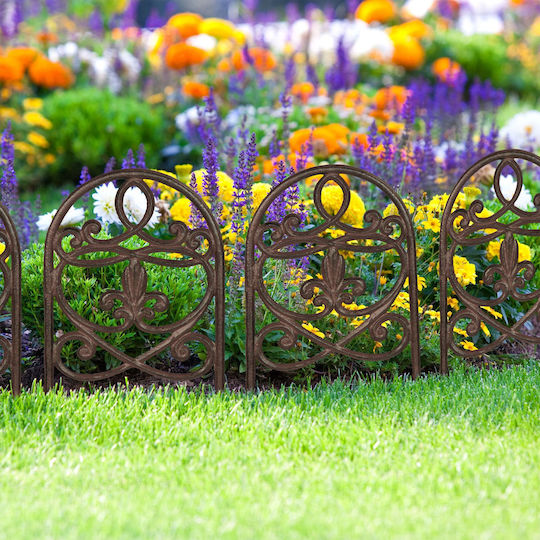 Relaxdays 2x Antique Stakes Flower Bed