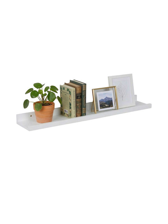 Wandregal Walnuss 80x15x5cm
